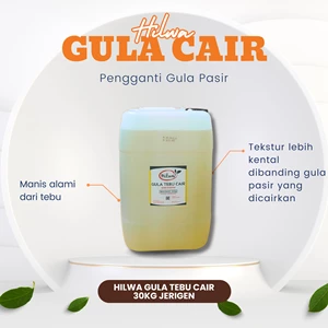 Hilwa Gula Tebu Cair (Sucrose) Variant 30 Kg Jerigen